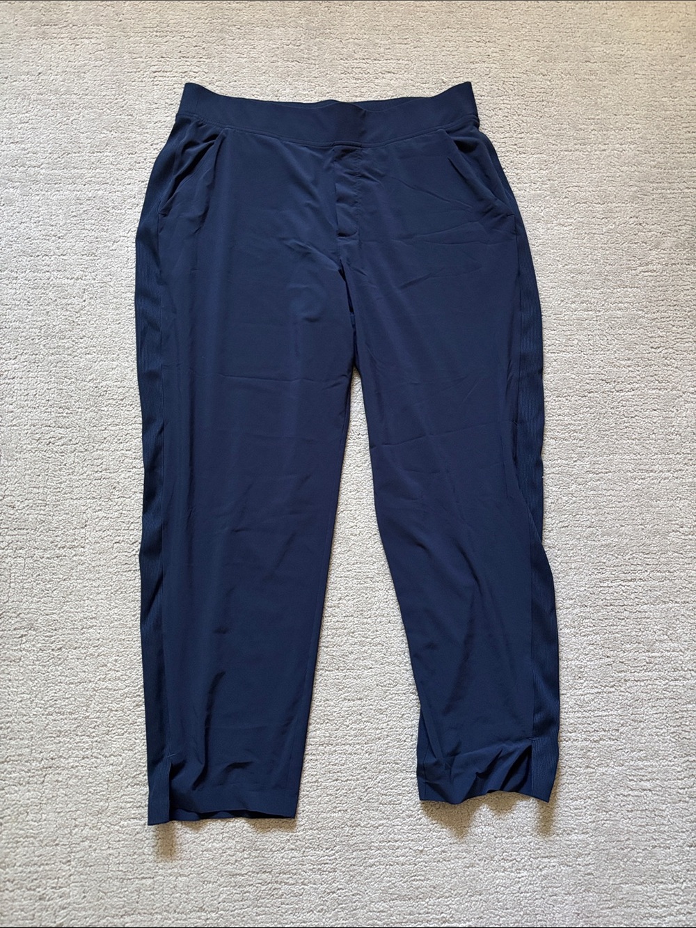 Athleta Navy Pull-On Pants